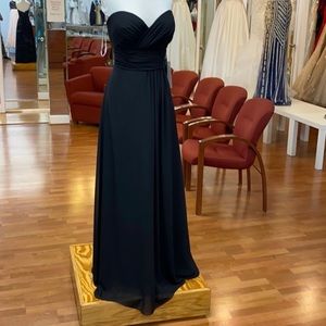 NWT (Never Worn) Christina Wu Black Bridesmaids Dress